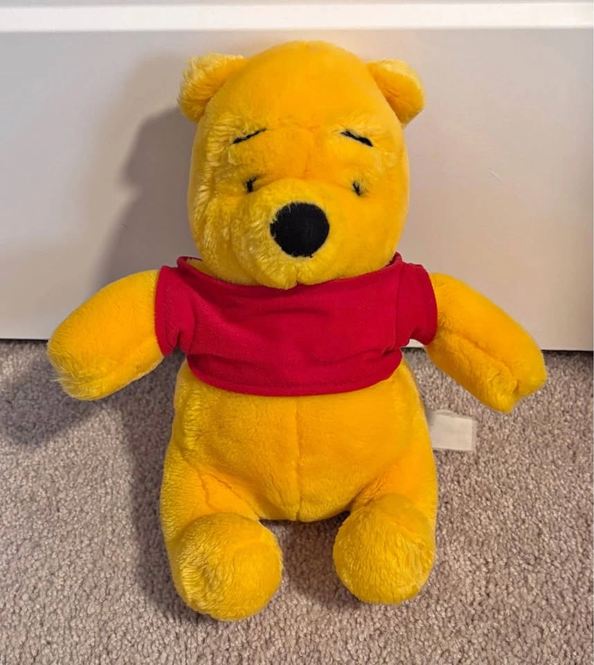 10” DISNEY MATTEL WINNIE THE POOH BEAR PLUSH - $10.00