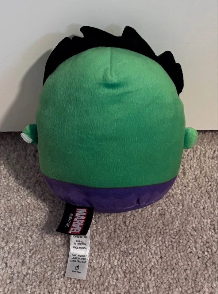 6” MARVEL INCREDIBLE HULK CUUTOPIA MATTEL PLUSH - $7.50 - photo 2