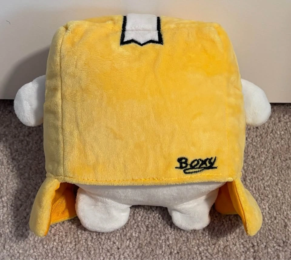 7” Boxy Lanky Box Plush w/ Removable Helmet - $10 - photo 2