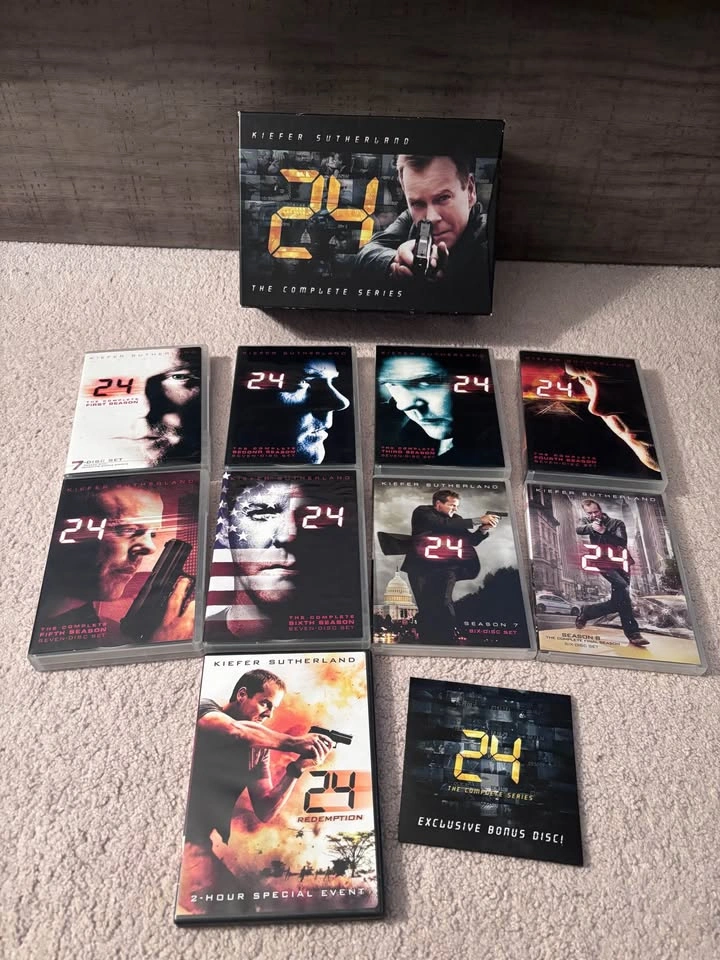 24 TV Series Complete DVD Box Set - All Seasons + Movie - photo 2