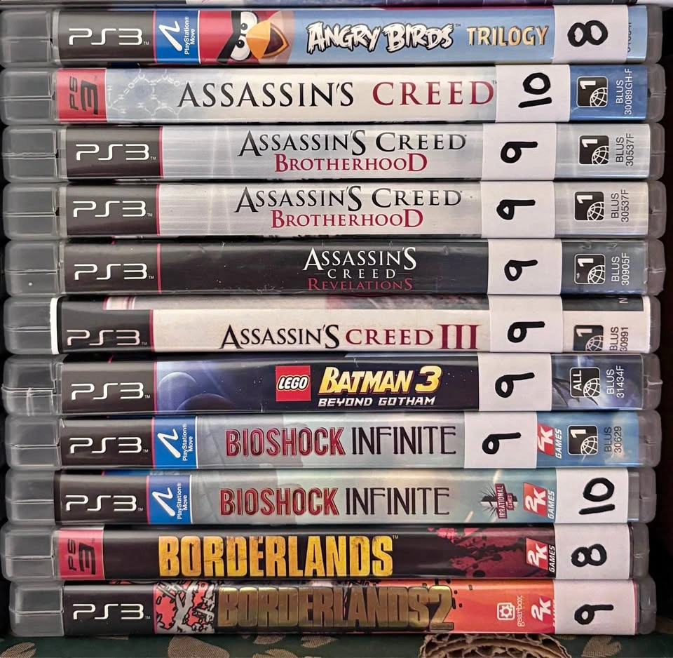 PS3 Games for Sale - Prices on Spine of Games