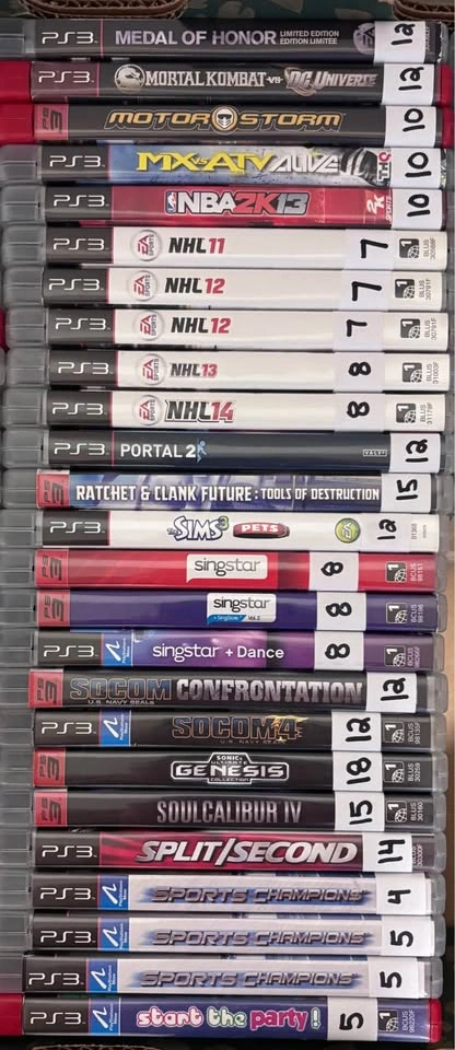 PS3 Games for Sale - Prices on Spine of Games - photo 3