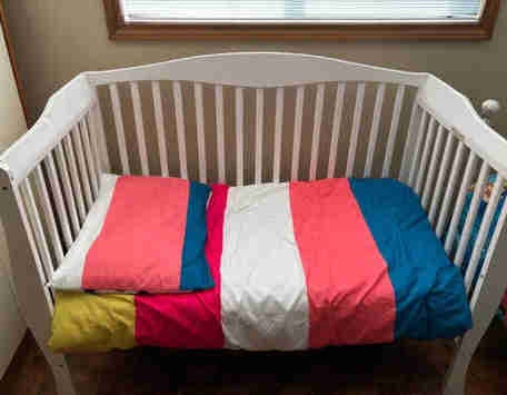 Baby/Toddler Convertible Crib with Mattress - Price Reduced