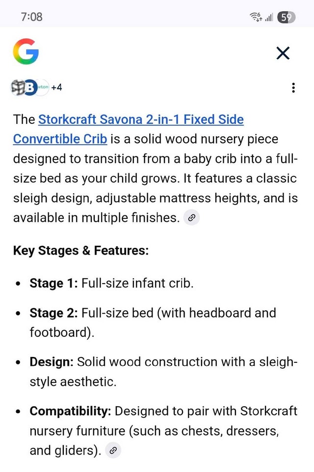 Baby/Toddler Convertible Crib with Mattress - Price Reduced - photo 3