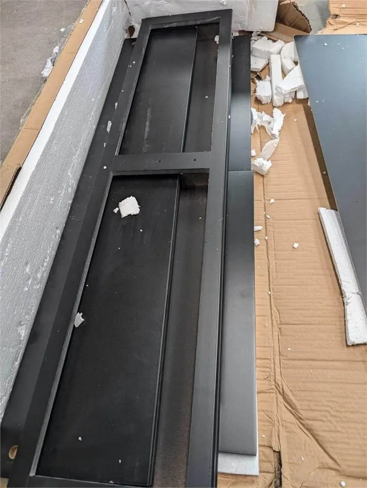 💄 🖤 Shoe Storage Bench with Cushion, 104 x 24 x 52 cm image indicator(3)