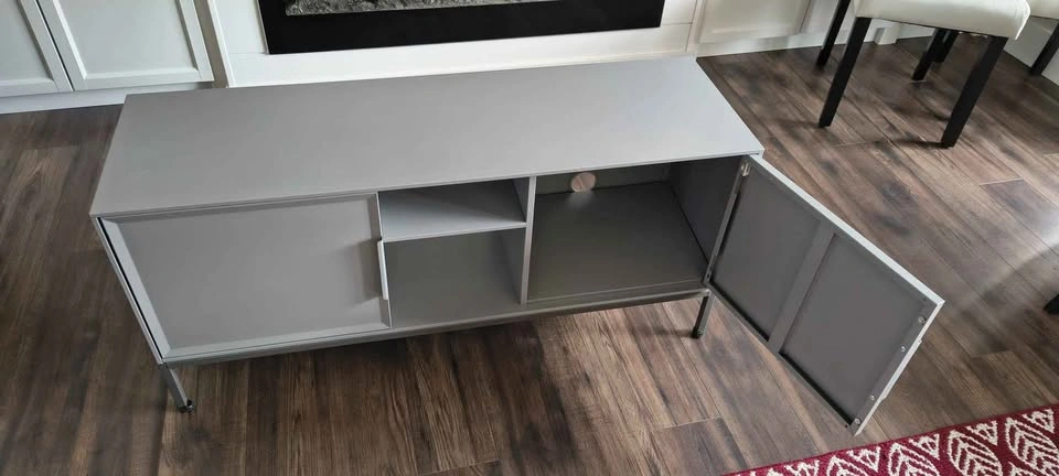 IKEA TULLSTORP TV Stand - Gray Metal - photo 3