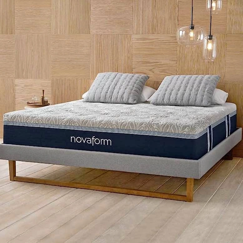 Novaform 14” ComfortGrande Gel Memory Foam Mattress (Queen)