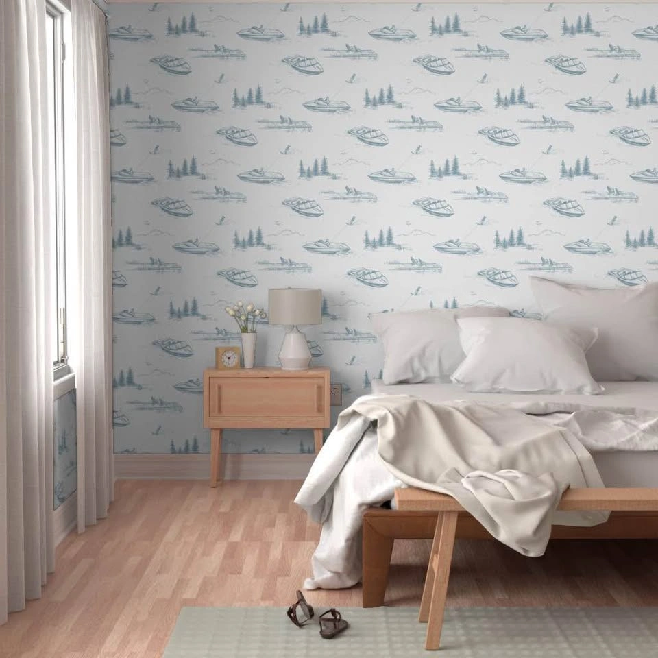 Brand New Lake House Wallpaper – Never Opened! - photo 3
