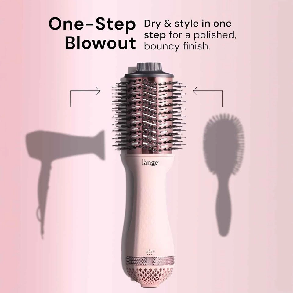 L'ANGE HAIR Le Volume 2-in-1 Titanium Brush Dryer (Blush - 75mm) - photo 3