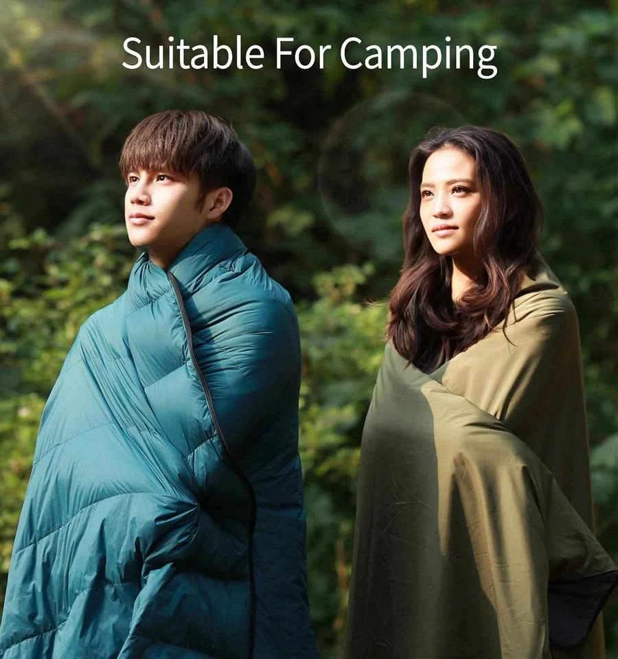 Litume Combinable Lightweight Down Sleeping Bag (Teal) - photo 4
