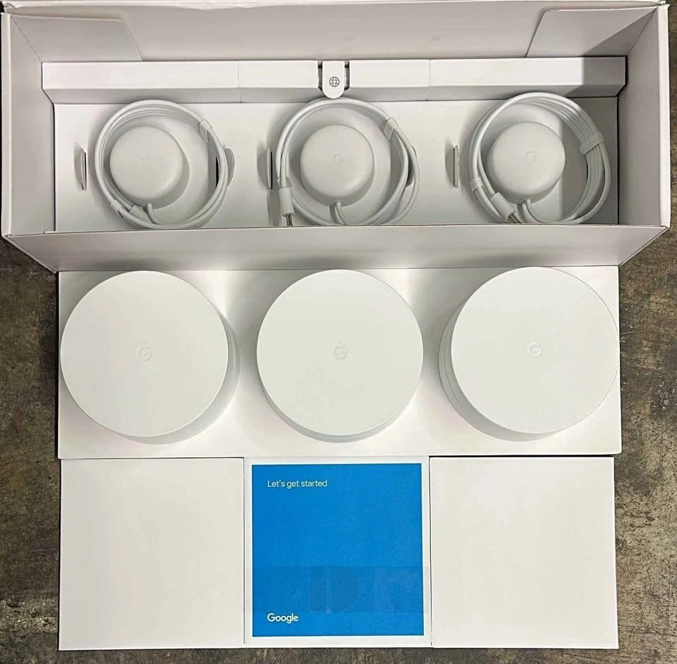 Google Whole Home Mesh Wi-Fi System (3-Pack) - photo 3