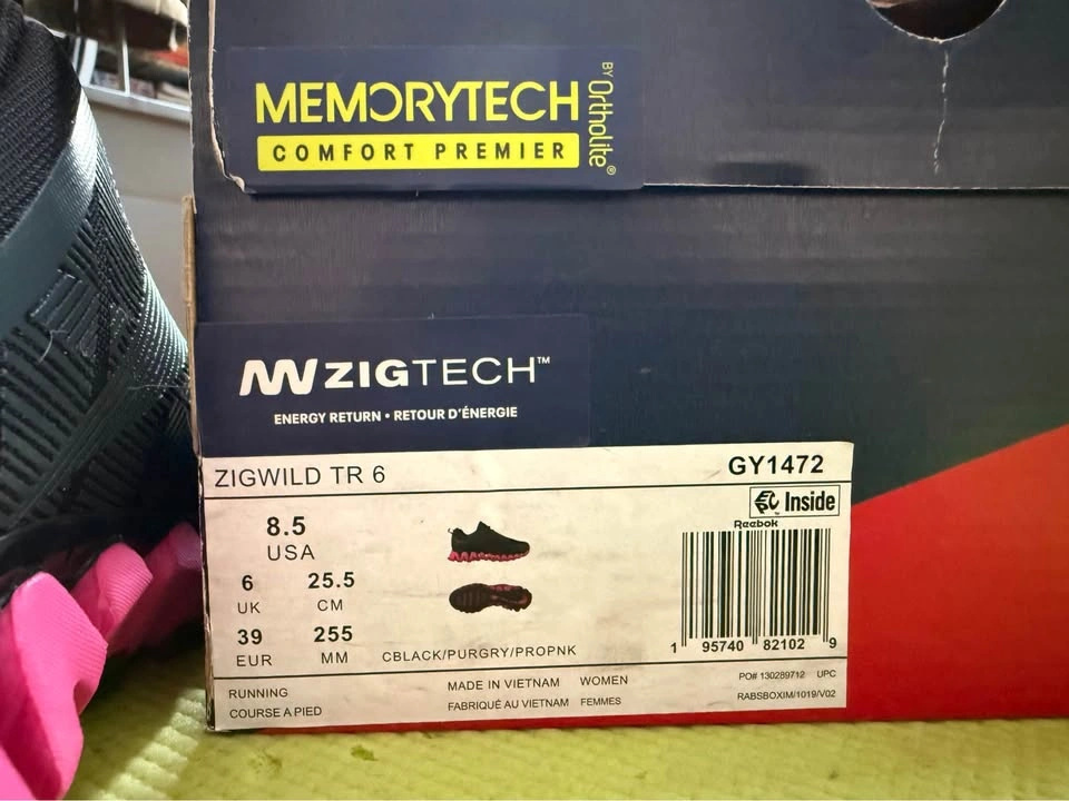 Reebok Women's Zigtech Trail Running Shoes 8.5 - photo 3