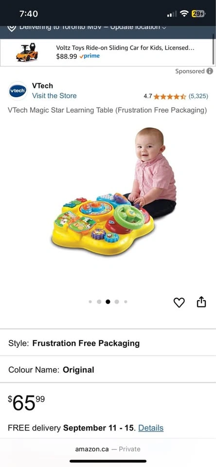 Vtech Learning Table - photo 4