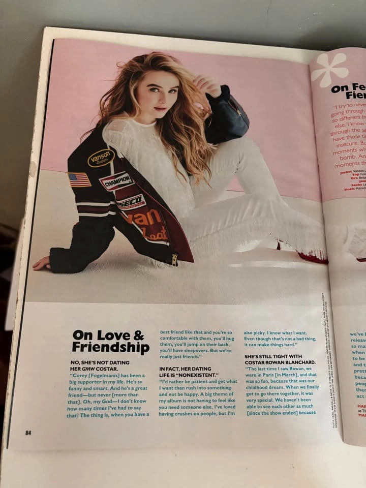 Sabrina Carpenter Magazine - photo 2
