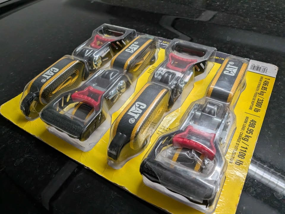 CAT Ratchet Tie Down Set 4 pc 16 ft x 1-1/2 in - photo 2
