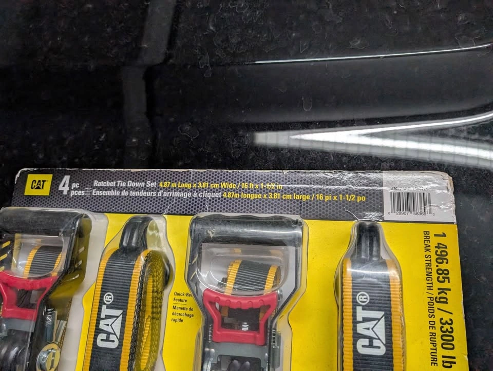 CAT Ratchet Tie Down Set 4 pc 16 ft x 1-1/2 in - photo 4
