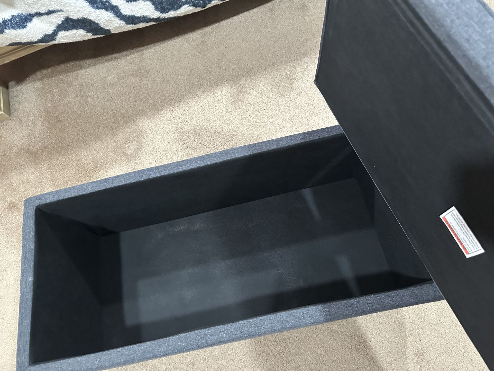 Double Storage Ottoman - photo 4