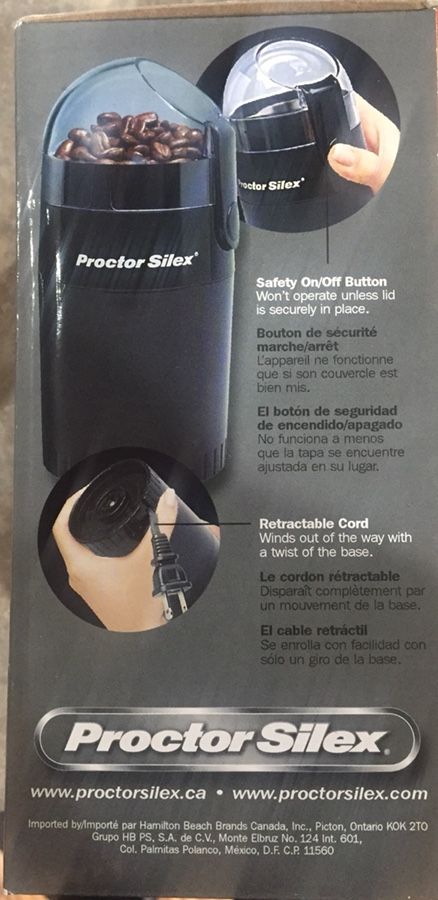 Proctor Silex Coffee Grinder - photo 2