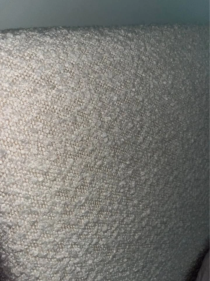 Endy Curve Queen Bedframe in Cream Boucle - photo 4
