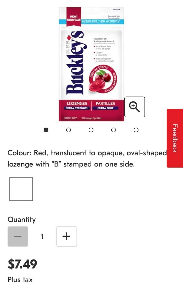 BUCKLEYS Cough Drops - photo 3