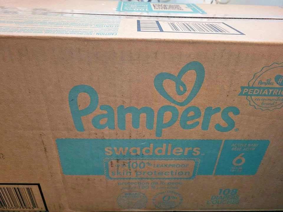 BNIB Pampers Swaddlers Size 6