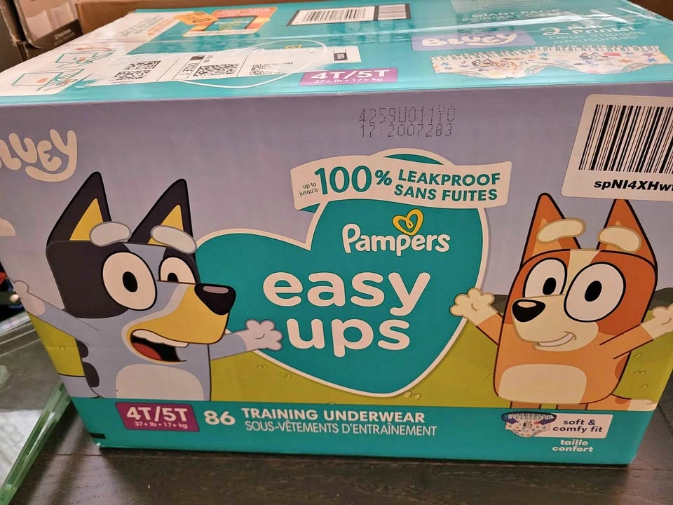 BNIB Pampers 4t/5t Training Underwear