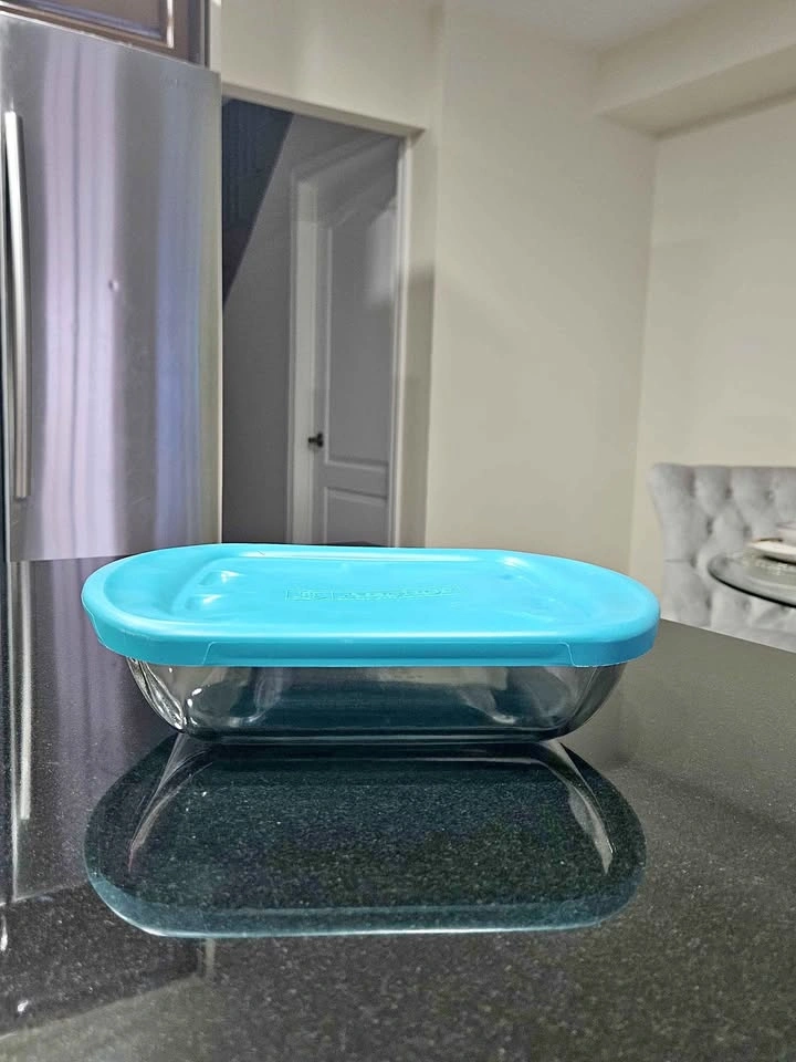 Glass bakeware set