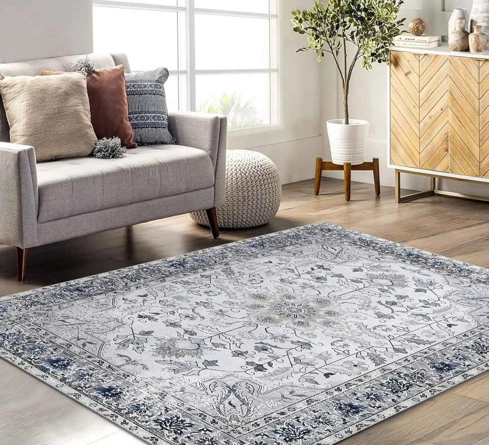 VINTAGE STYLE AREA RUG WASHABLE 🆕 - photo 3