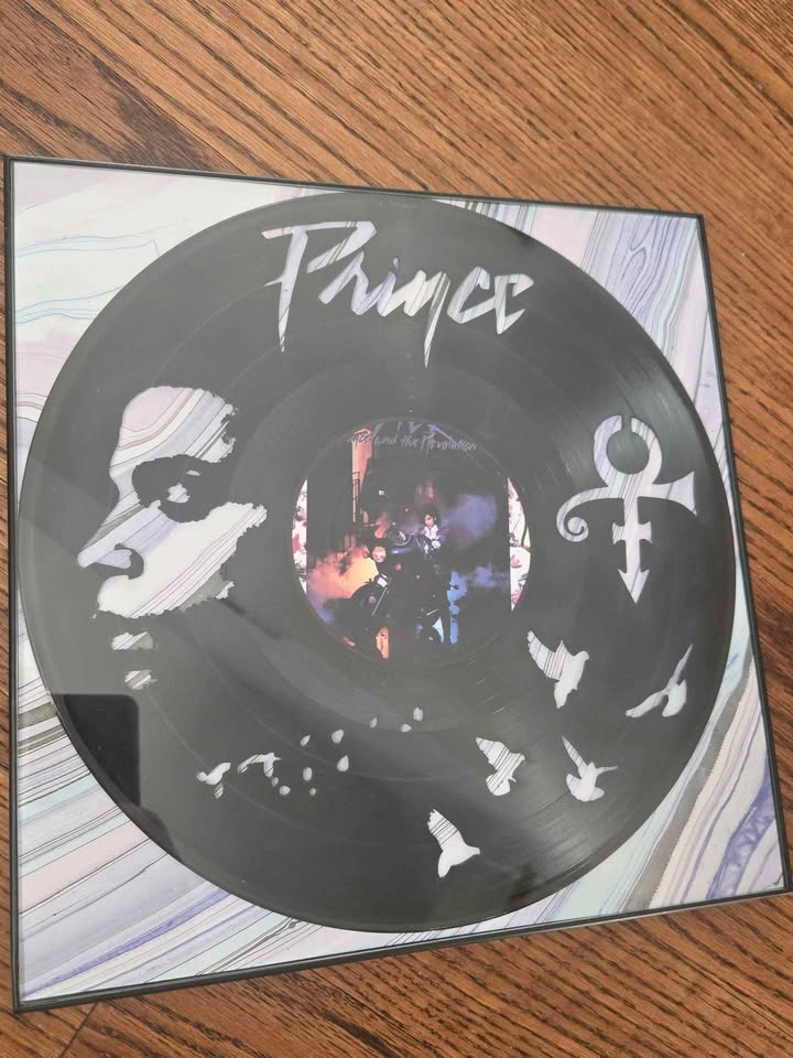 Framed Vinyl LP Record Wall Art | Prince, Beatles, Fleetwood Mac - photo 2