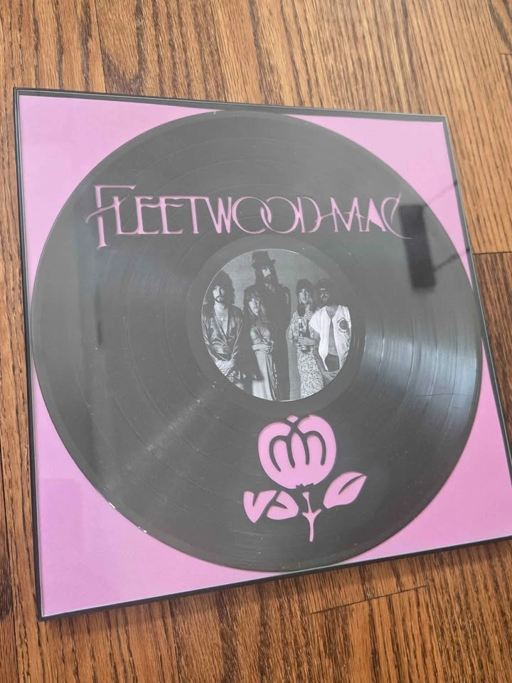 Framed Vinyl LP Record Wall Art | Prince, Beatles, Fleetwood Mac - photo 4