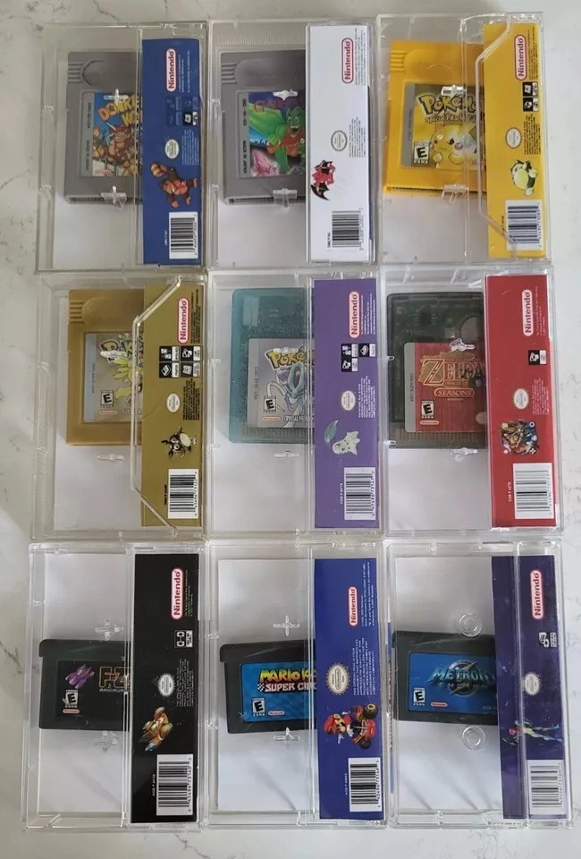 Custom Game Boy/GBA Cassette Cases w/ Box Art - photo 3