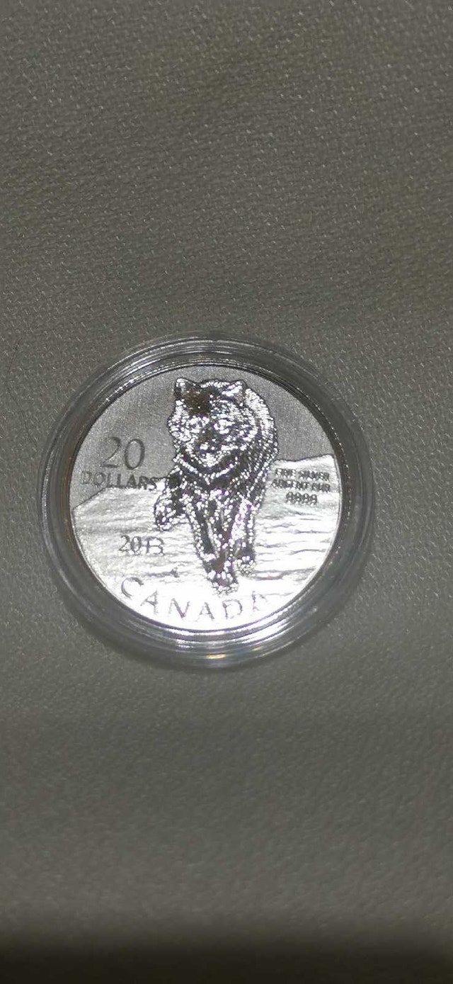 2013 $20 Fine Silver Coin - Wolverine