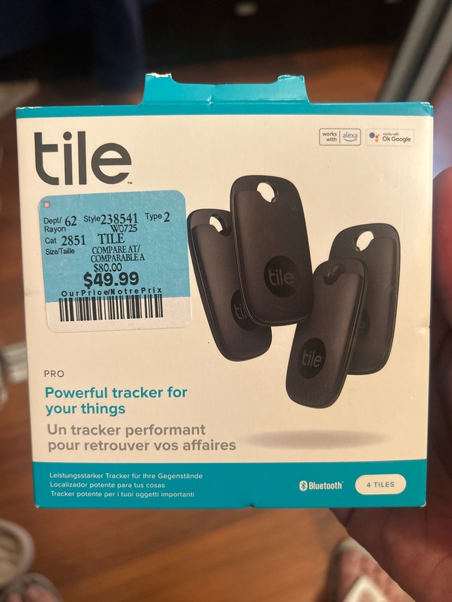 Tile Pro 4-Pack Trackers