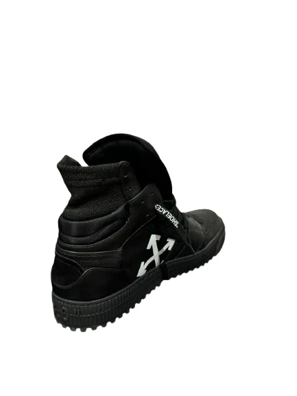 Off-White 3.0 Off Court Black High Top Sneakers EU 43 - photo 4