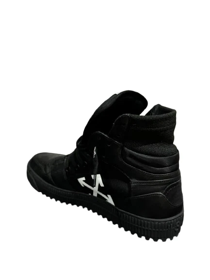 Off-White 3.0 Off Court Black High Top Sneakers EU 43 - photo 5