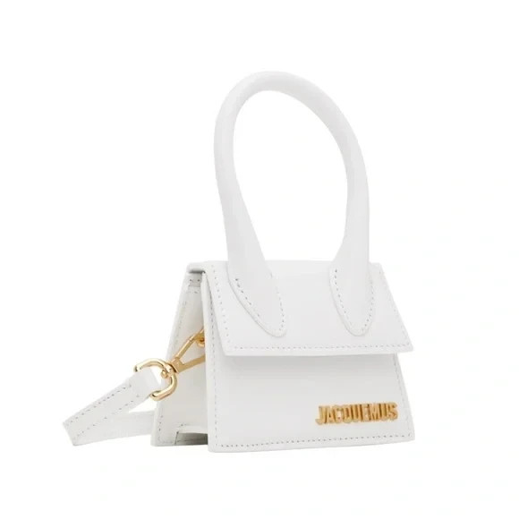 Jacquemus Le Chiquito White Mini Bag with Gold Accent - photo 4
