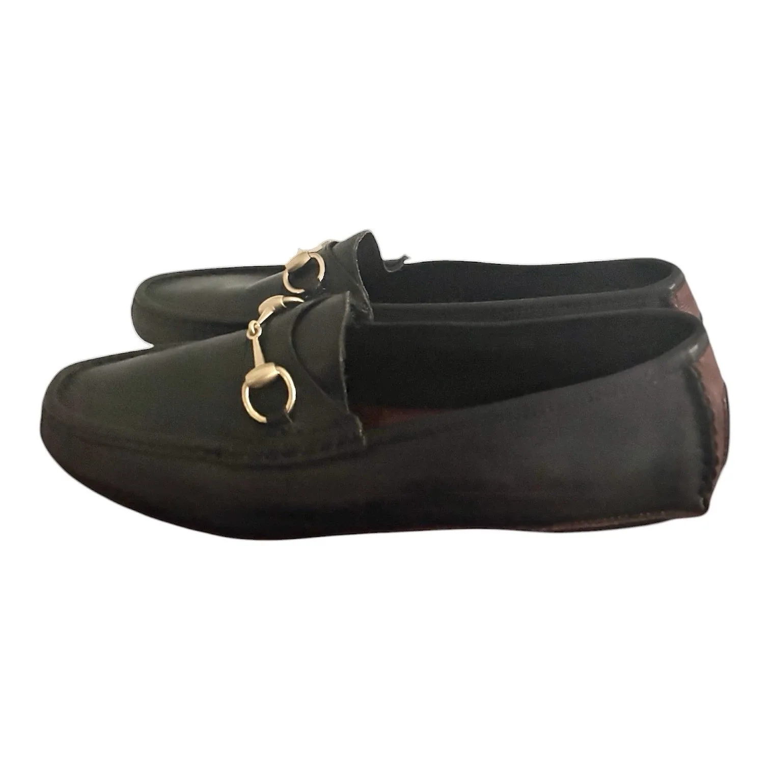 Gucci Men's Classic Leather Loafers - Size 11