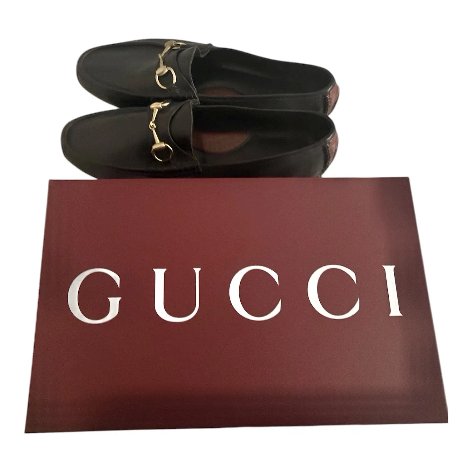 Gucci Men's Classic Leather Loafers - Size 11 - photo 2
