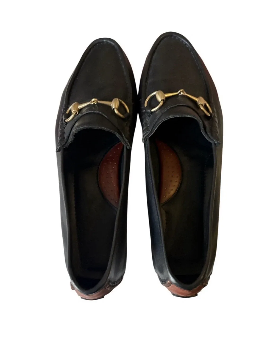 Gucci Men's Classic Leather Loafers - Size 11 - photo 4