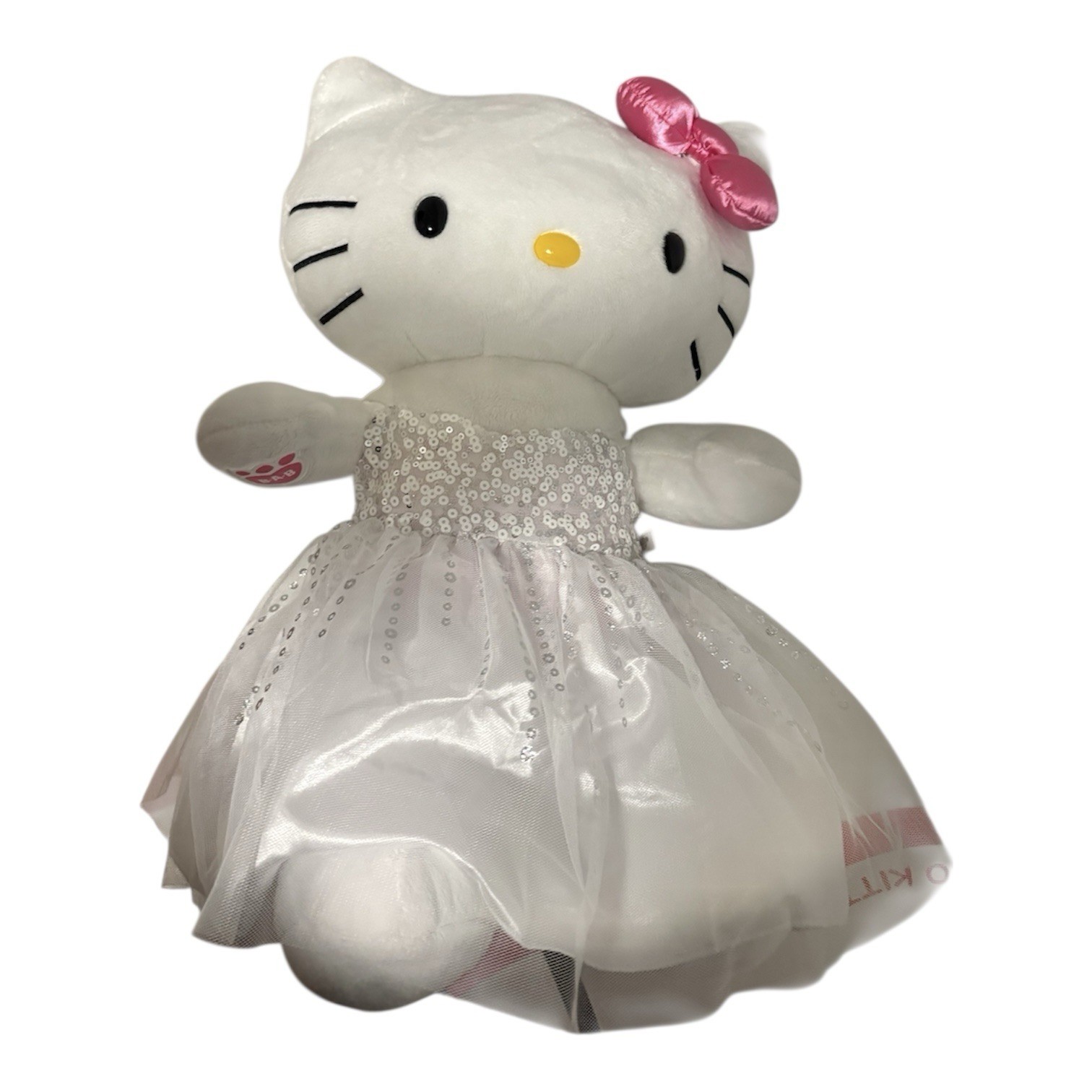 Hello Kitty Build A Bear 2025 Plush Bride Wedding 18"