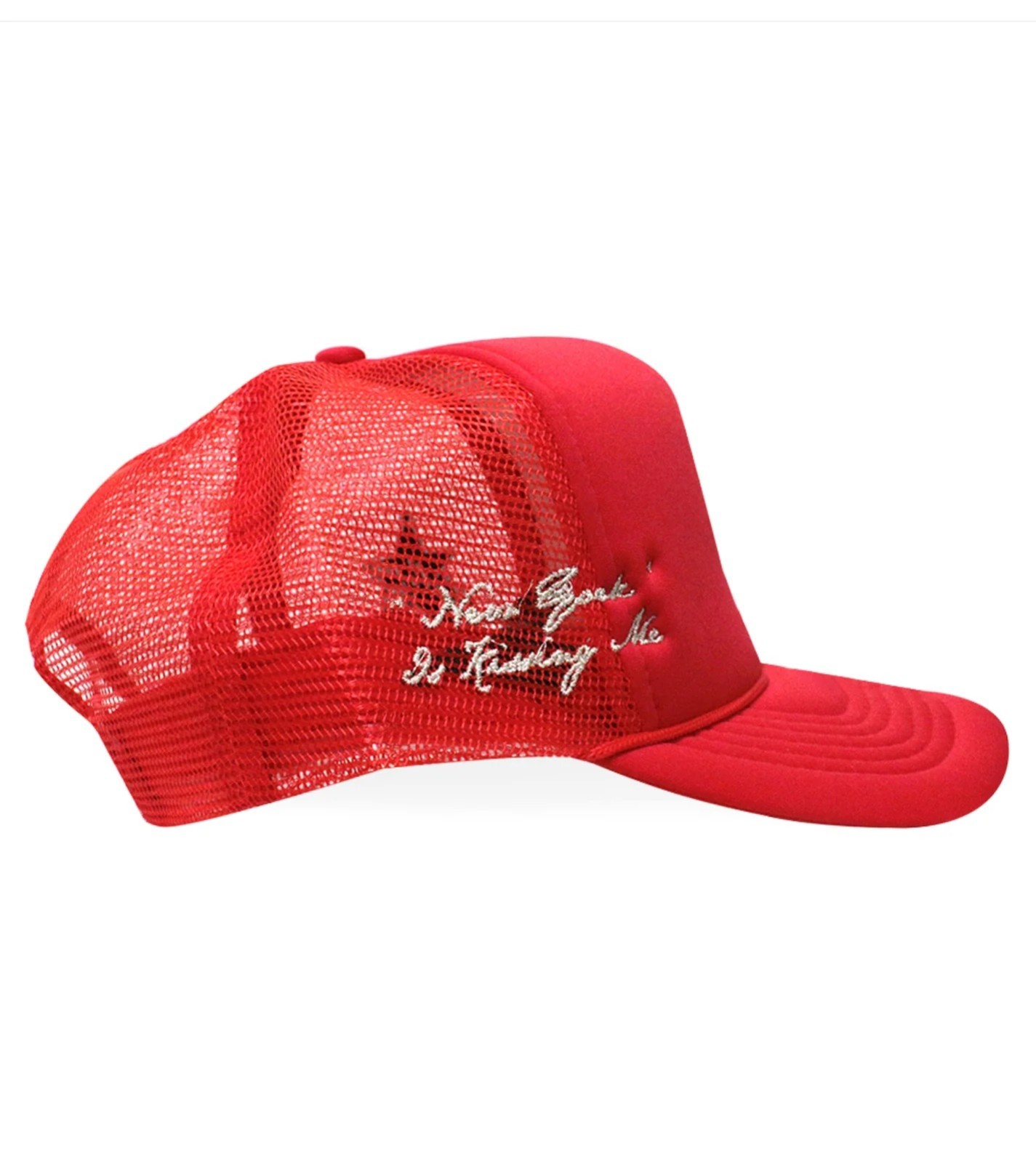 LA ROPA NY is Kissing Me Trucker Hat RED LA - photo 3