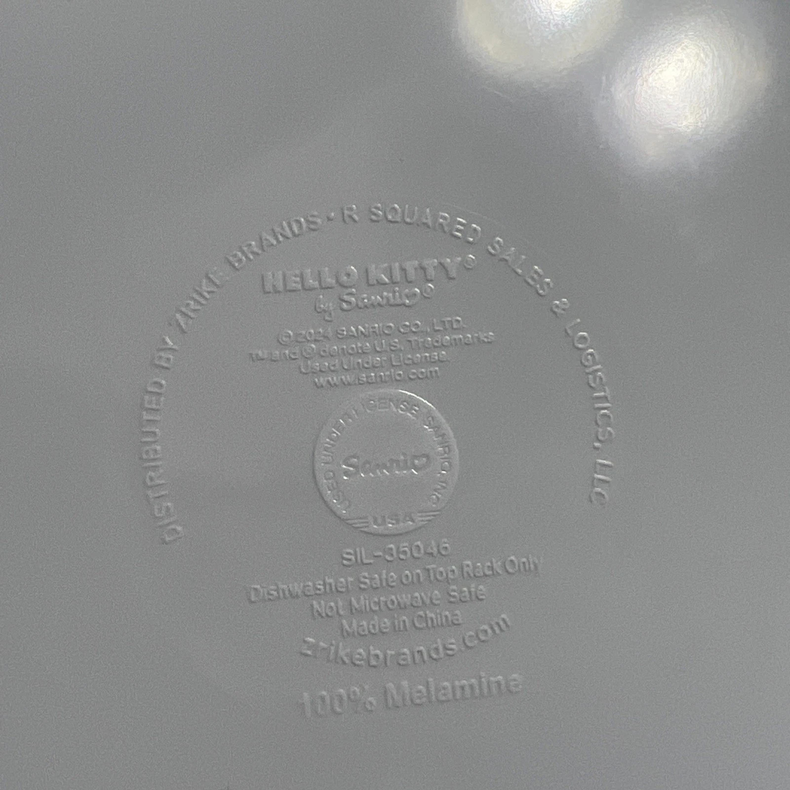 Hello Kitty Skeleton Serving Plate Tray Halloween Brand NEW Sanr - photo 2