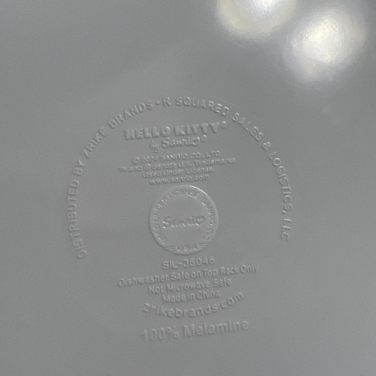 Hello Kitty Skeleton Serving Plate Tray Halloween Brand NEW Sanr - photo 2