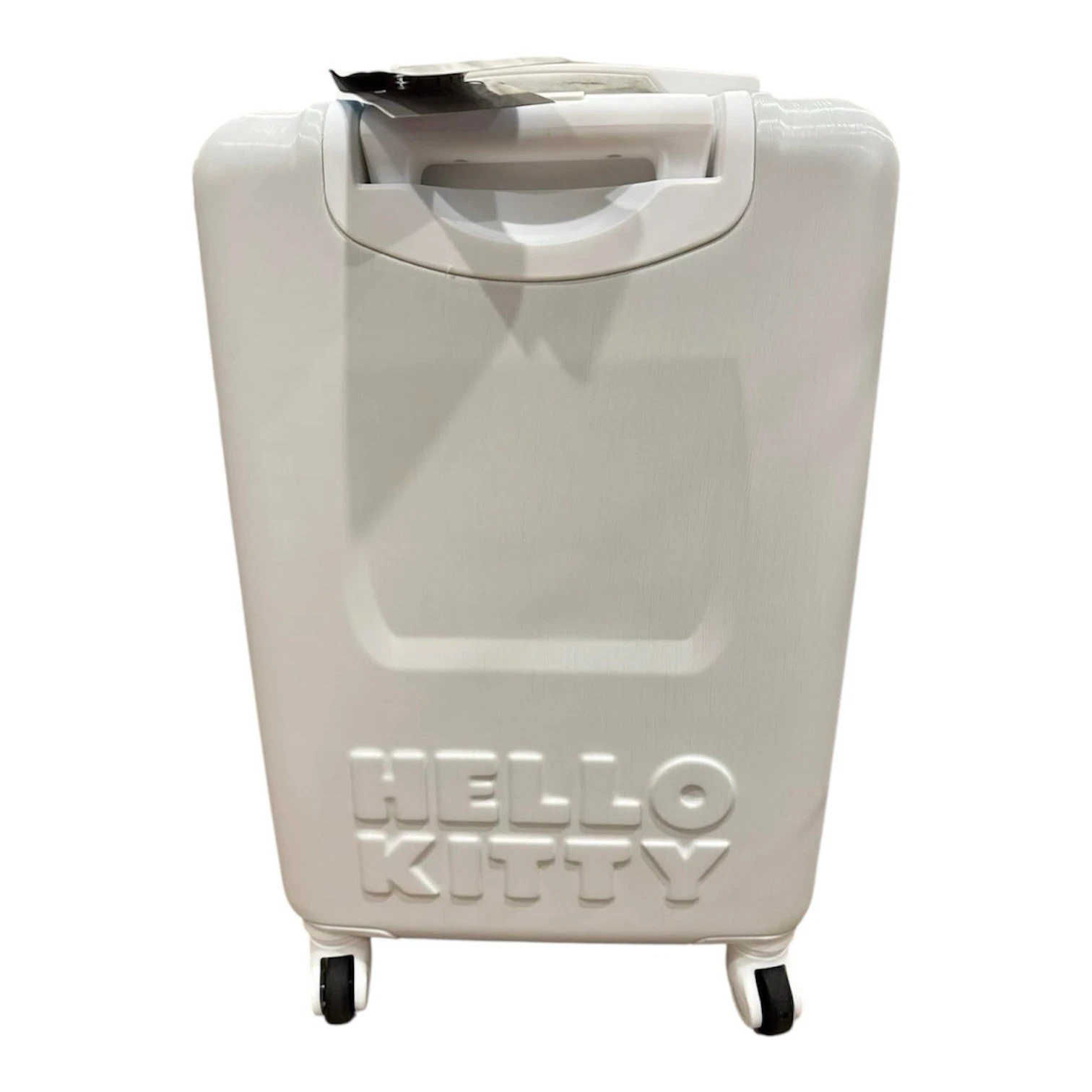 Hello Kitty BIOWORLD Luggage 3D White Hello kitty face 21”