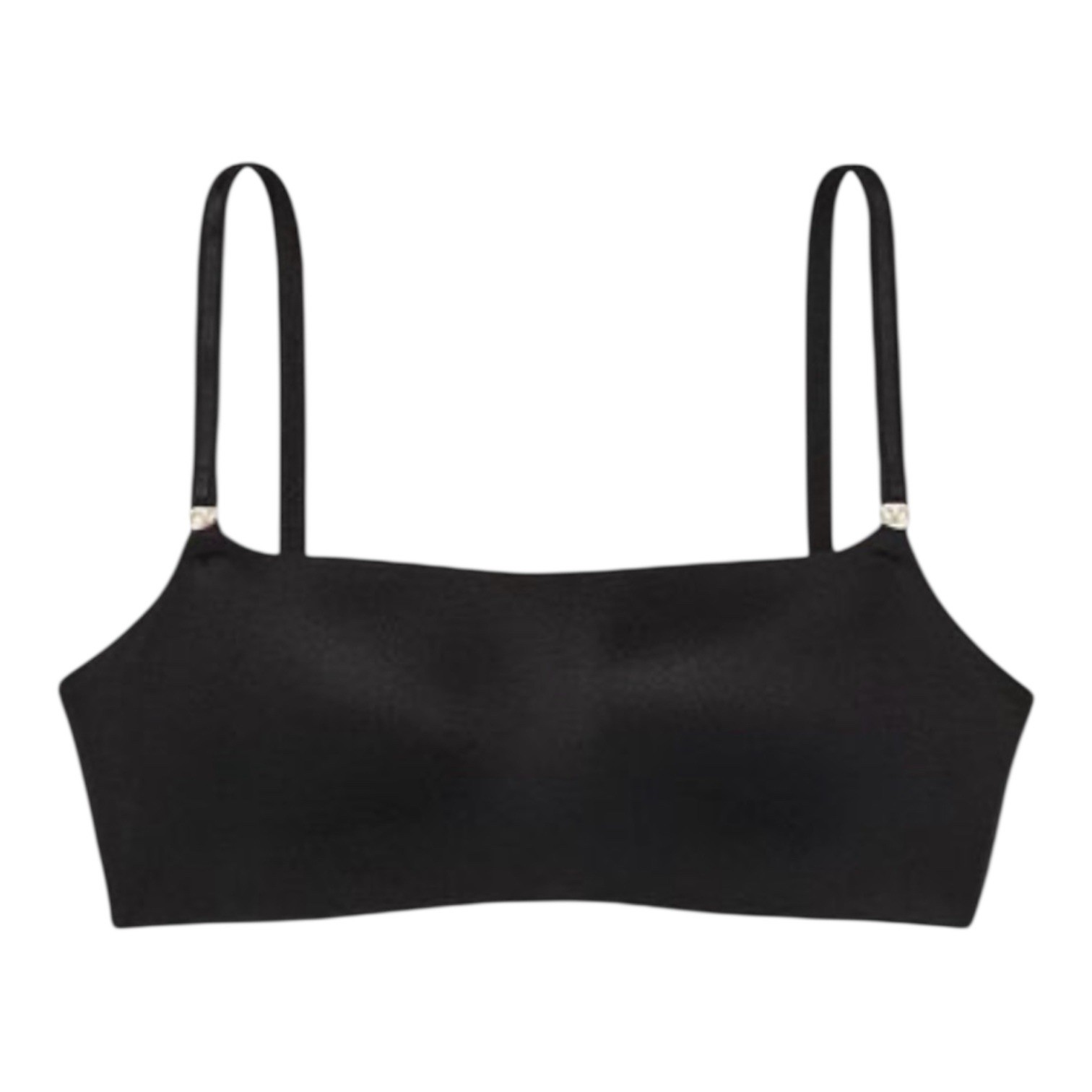 Victoria's Secret Smooth Square-Neck Lounge Bra Black M - photo 2