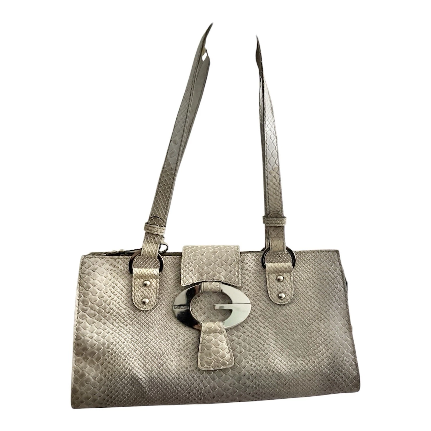 Guess Vintage Y2K 90s 2000s Hand Shoulder Bag Purse Monogram Cro - photo 4