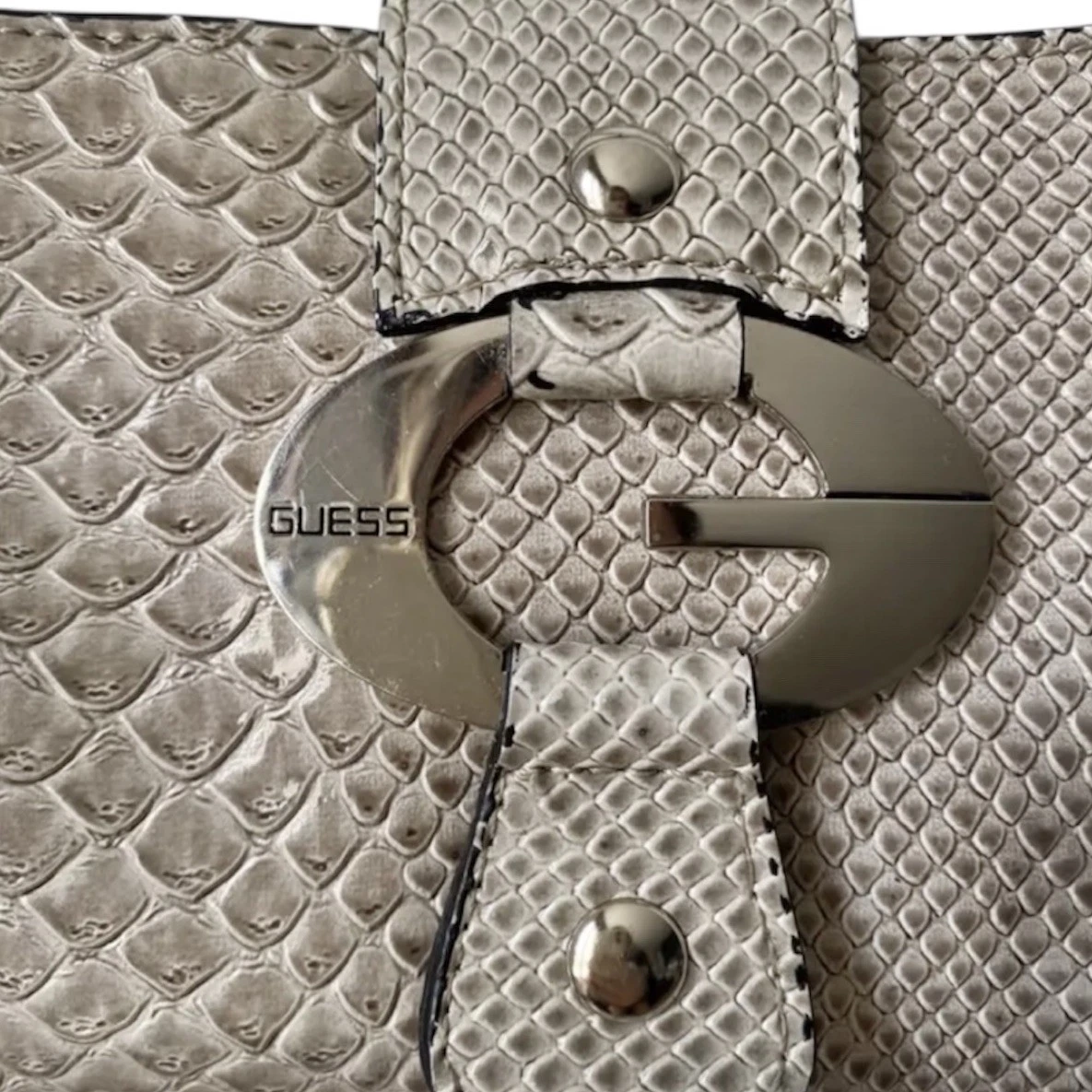 Guess Vintage Y2K 90s 2000s Hand Shoulder Bag Purse Monogram Cro - photo 5