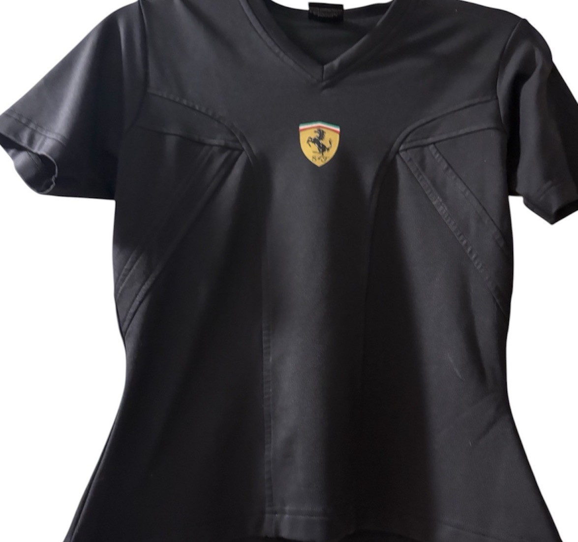 Vintage 00s Official Ferrari T-Shirt - Women's Size 2 - photo 4