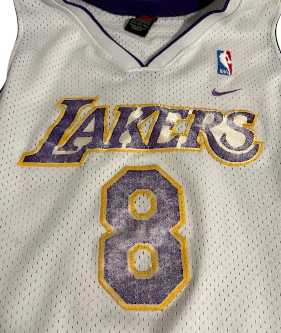 Los Angeles Lakers Kobe Bryant #8 Vintage Nike Swingman Jersey M - photo 5