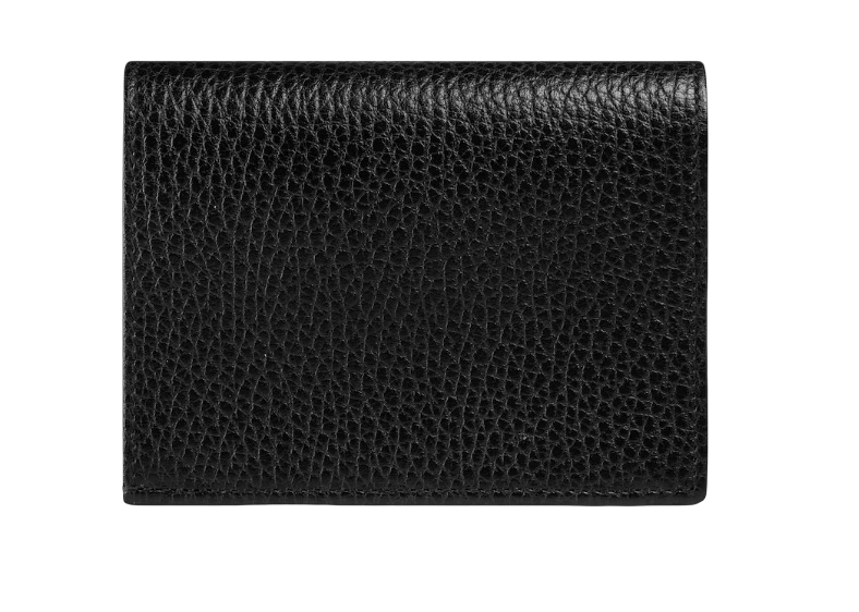 GUCCI GG Marmont Black Pebbled Leather Case Small Wallet - photo 2